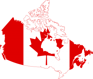Carte du Canada et documents requis tel une AVE pour y entrer en tant que visiteur étranger